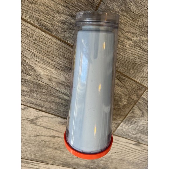 Starbucks 24 oz Venti Cold Tumbler w Lid Patches No Straw Sing Louder Hug It Out - Picture 2 of 7